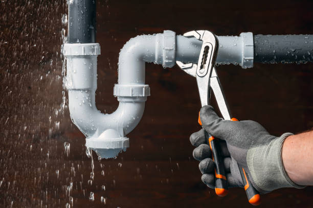 Professional Sewer Line Repair technician working in Roebling, NJ